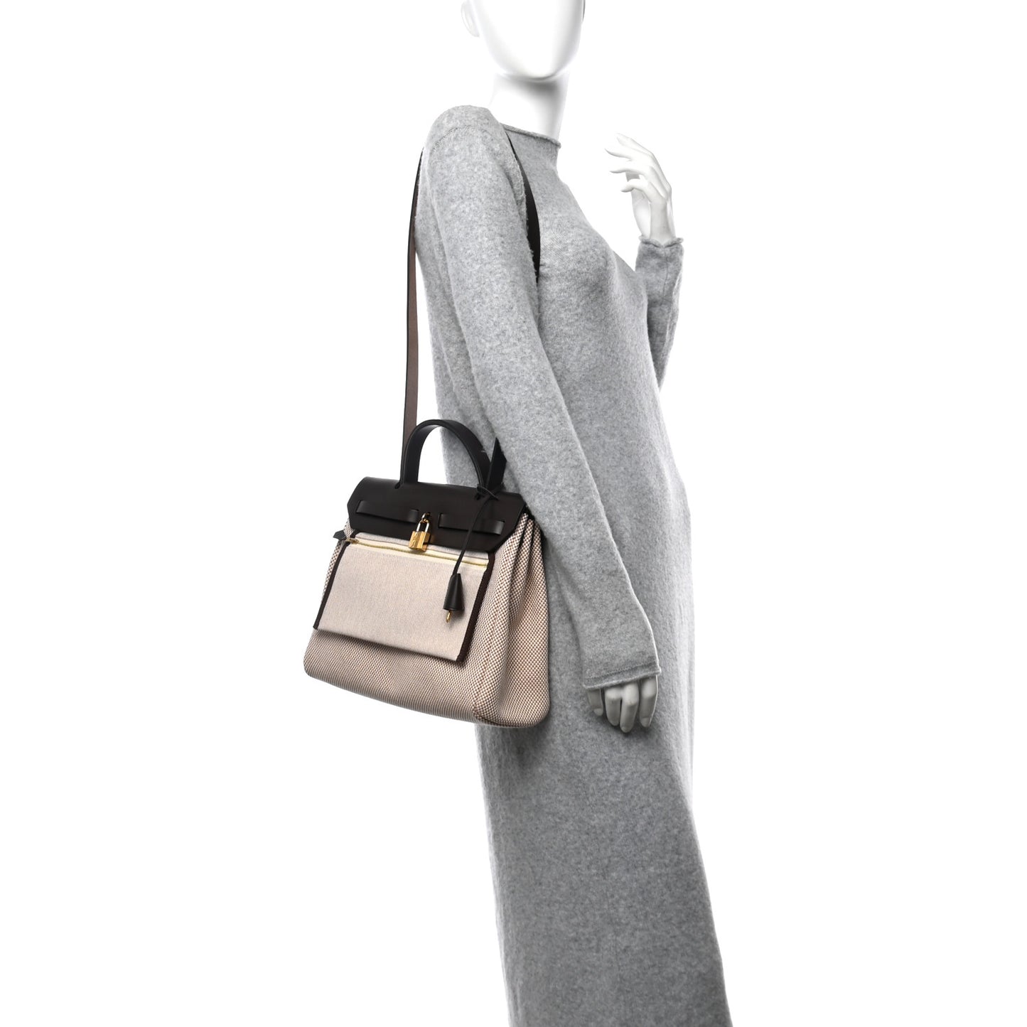 Vache Hunter Criss Viking Herbag Zip Retourne 31 PM Ebene Ecru Beige
