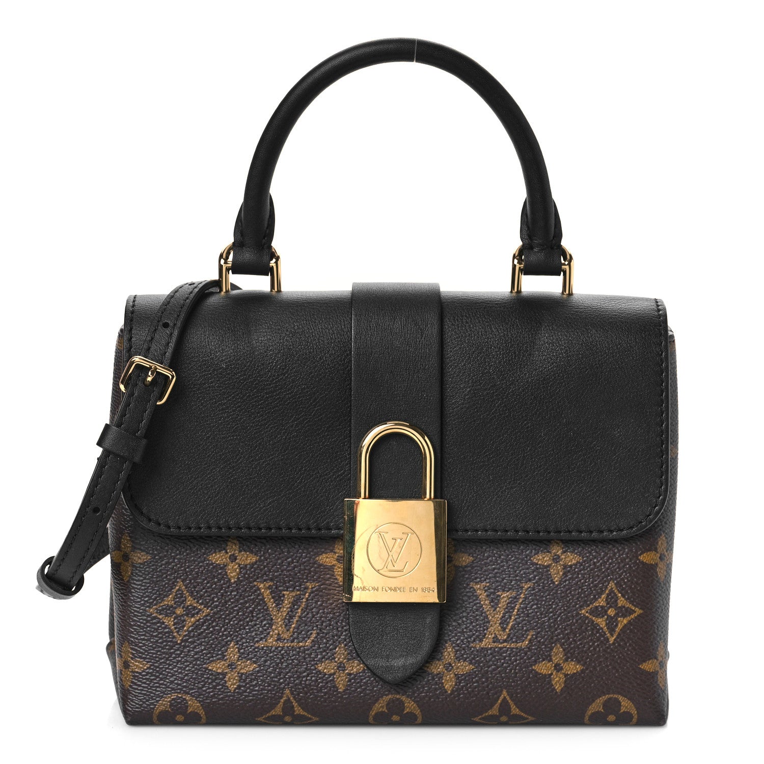 Louis Vuitton Monogram Locky BB Black 1 of 9