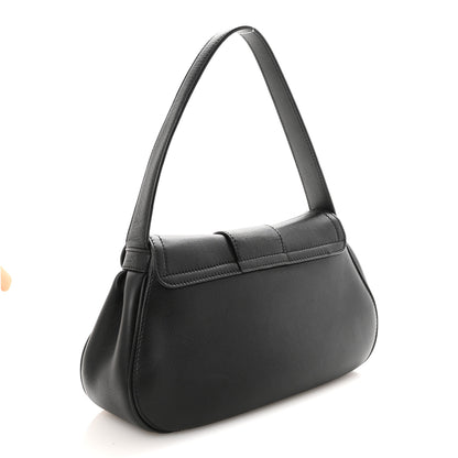 Celine Supple Grained Calfskin Medium Polly Black 3 of 9