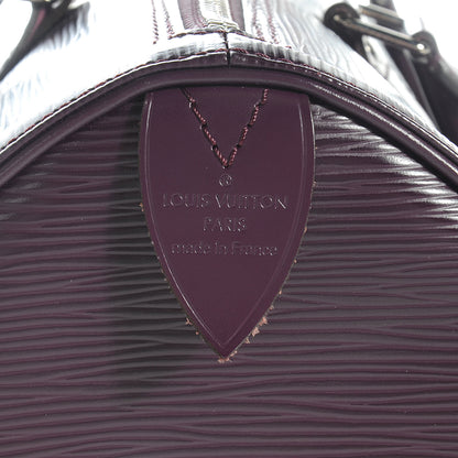 Louis Vuitton Epi Speedy 30 Cassis Purple 6 of 7
