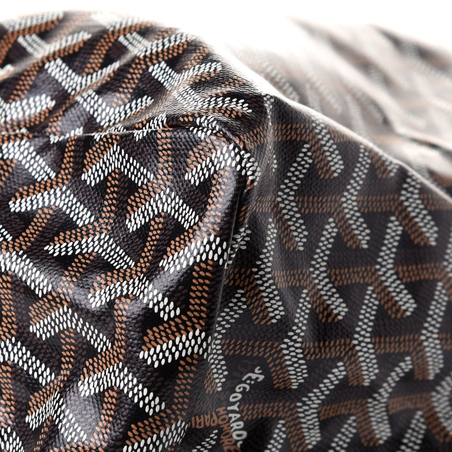 Goyard Goyardine Saint Louis GM Black Gold 9 of 11