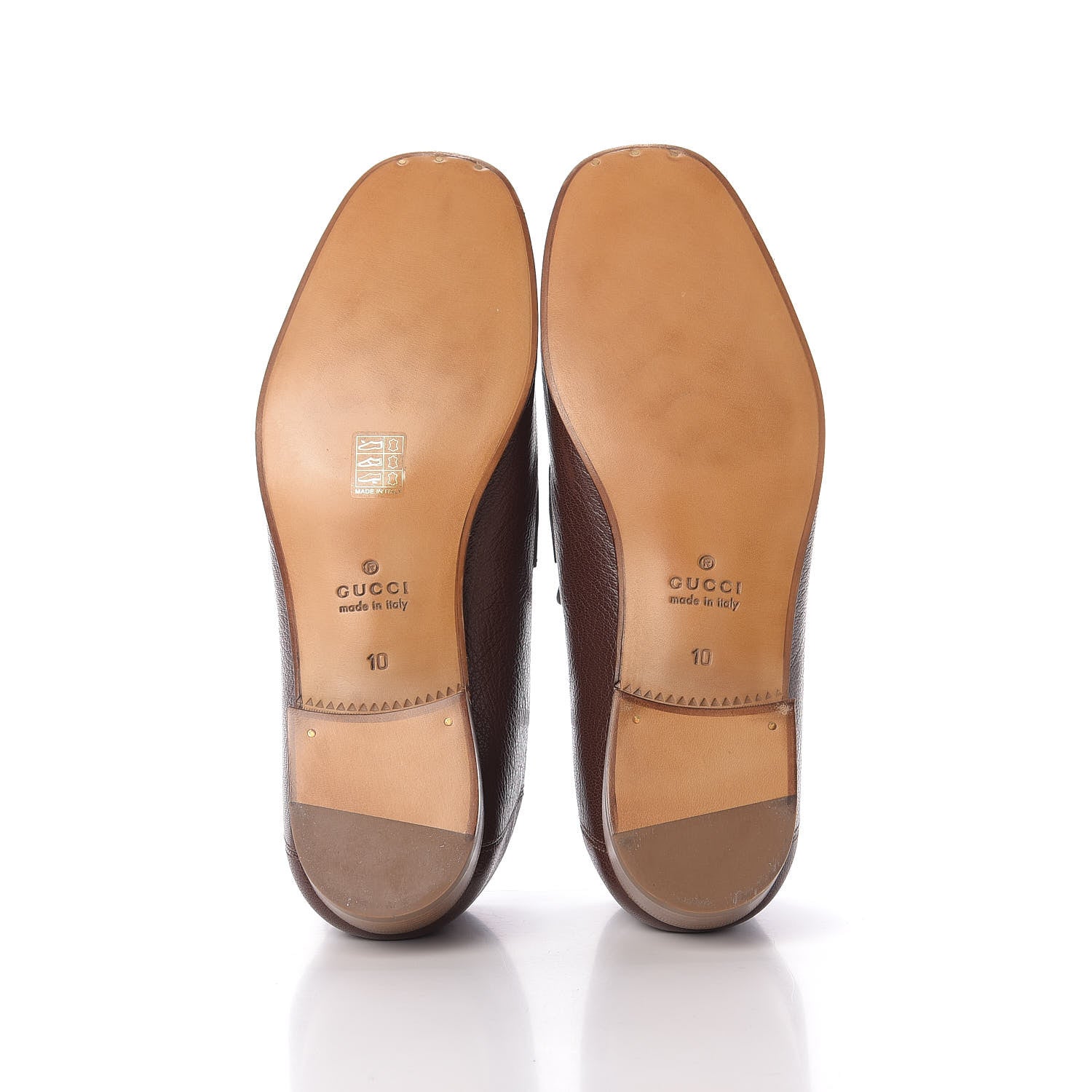 Gucci Havely Kid Web Mens Horsebit Loafers 10 Dark Brown 6 of 11