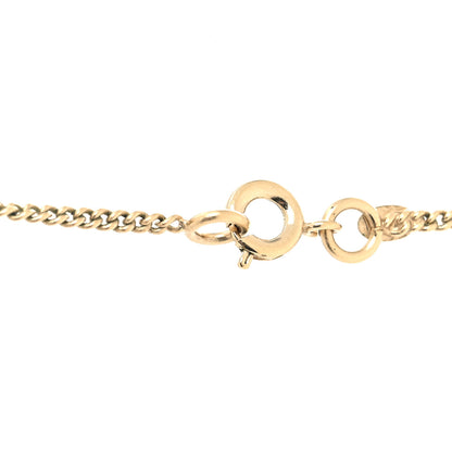 Chanel Metal Flap Bag Necklace Gold 4 of 5