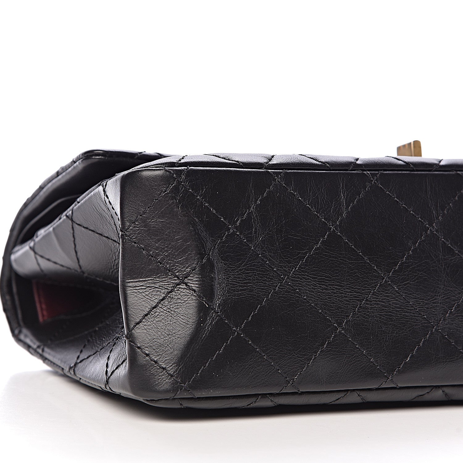 Chanel Aged Calfskin Quilted 2.55 Reissue 226 Flap Black 8 of 10