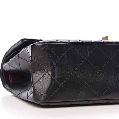 Chanel Aged Calfskin Quilted 2.55 Reissue 226 Flap Black 8 of 10