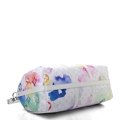 Louis Vuitton Monogram Watercolor Keepall Bandouliere 50 Multicolor 3 of 5