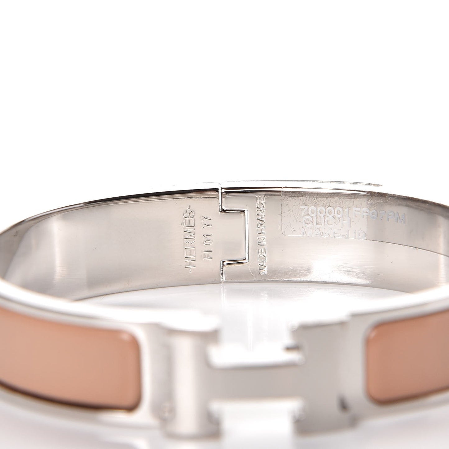 Enamel Narrow Clic Clac H Bracelet PM Make Up