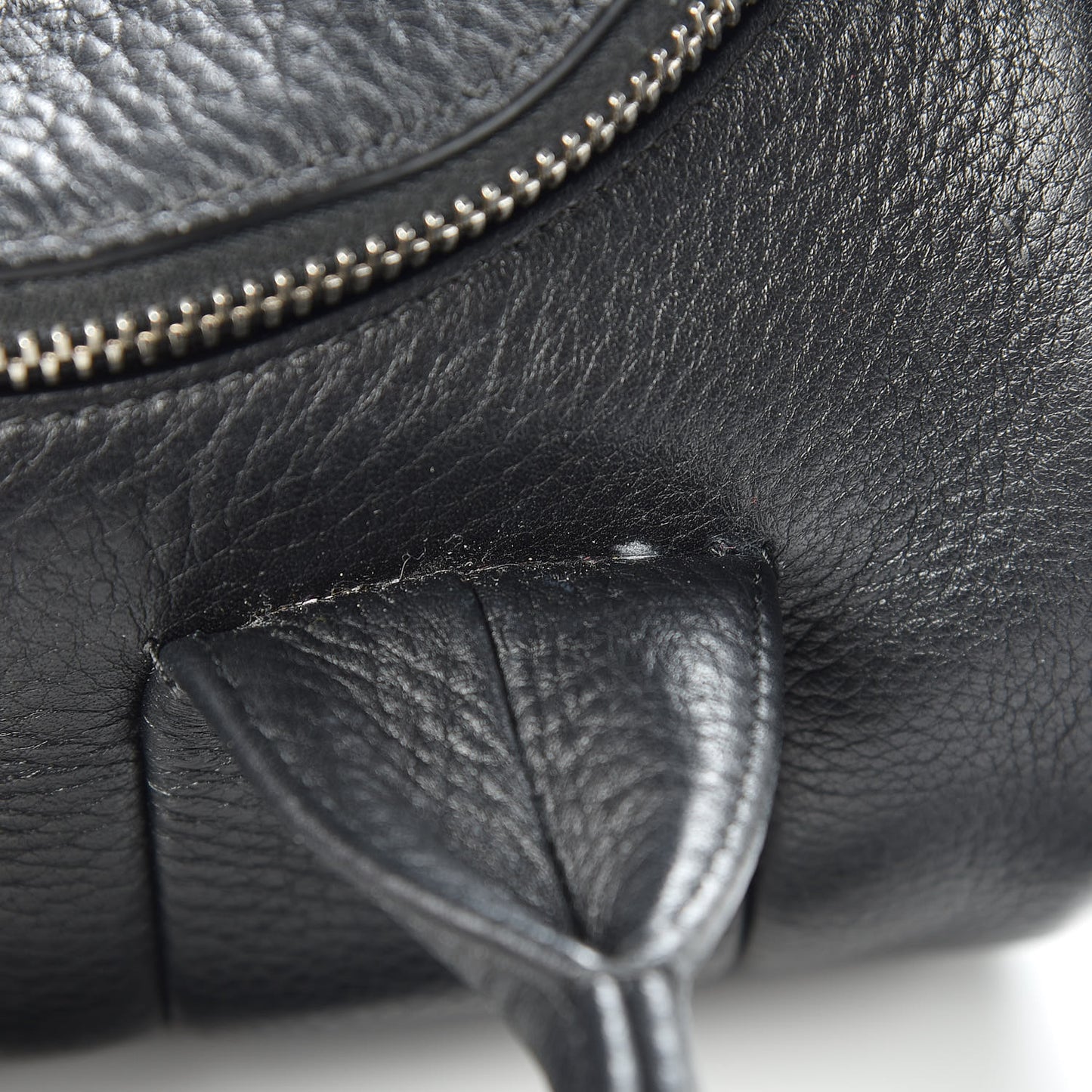 Pebbled Lambskin Mini Rockie Black Rhodium Hardware