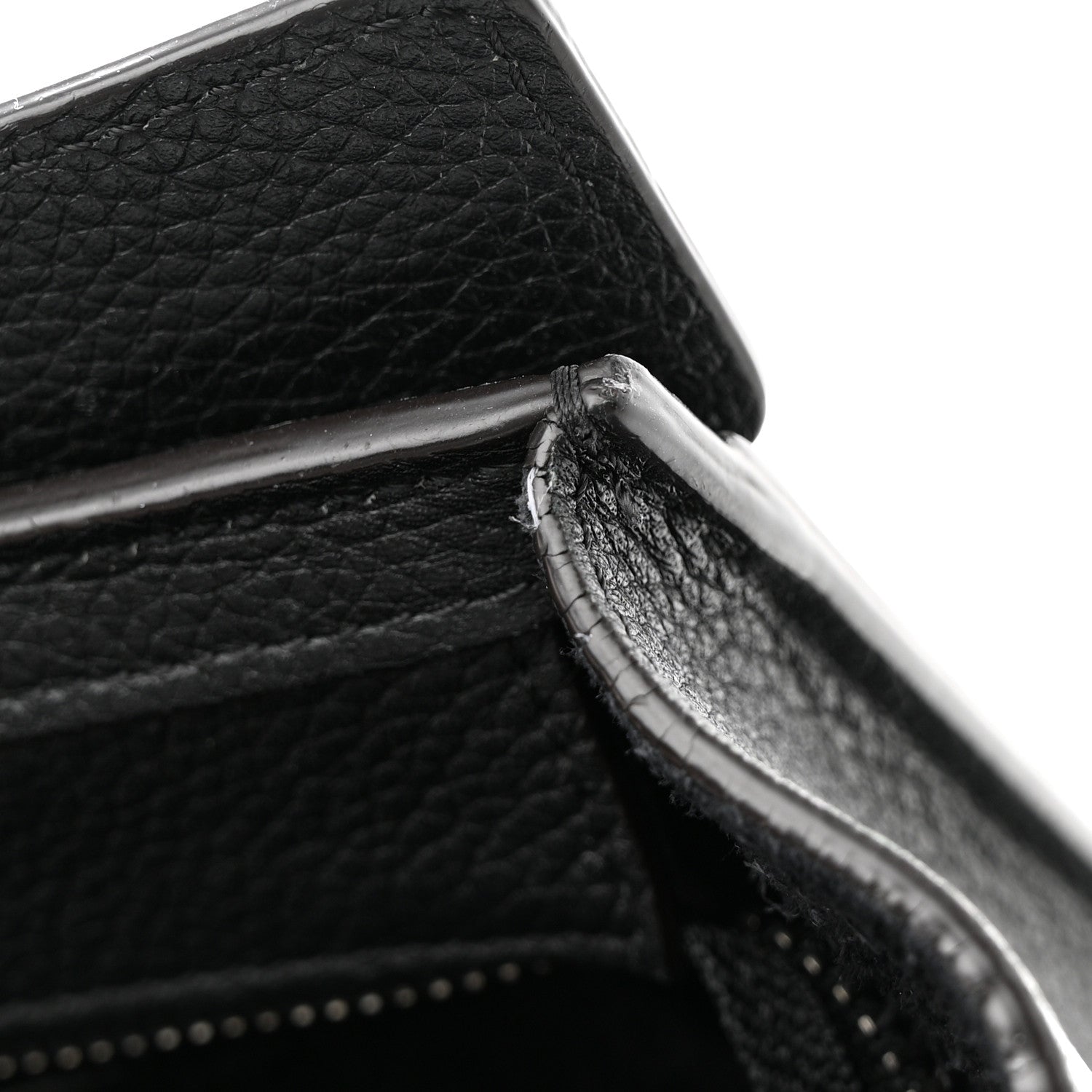 Celine Drummed Calfskin Nano Luggage Black 11 of 19