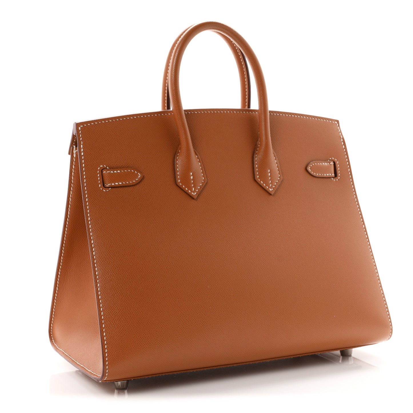 Madame Calfskin Birkin Sellier 25 Gold
