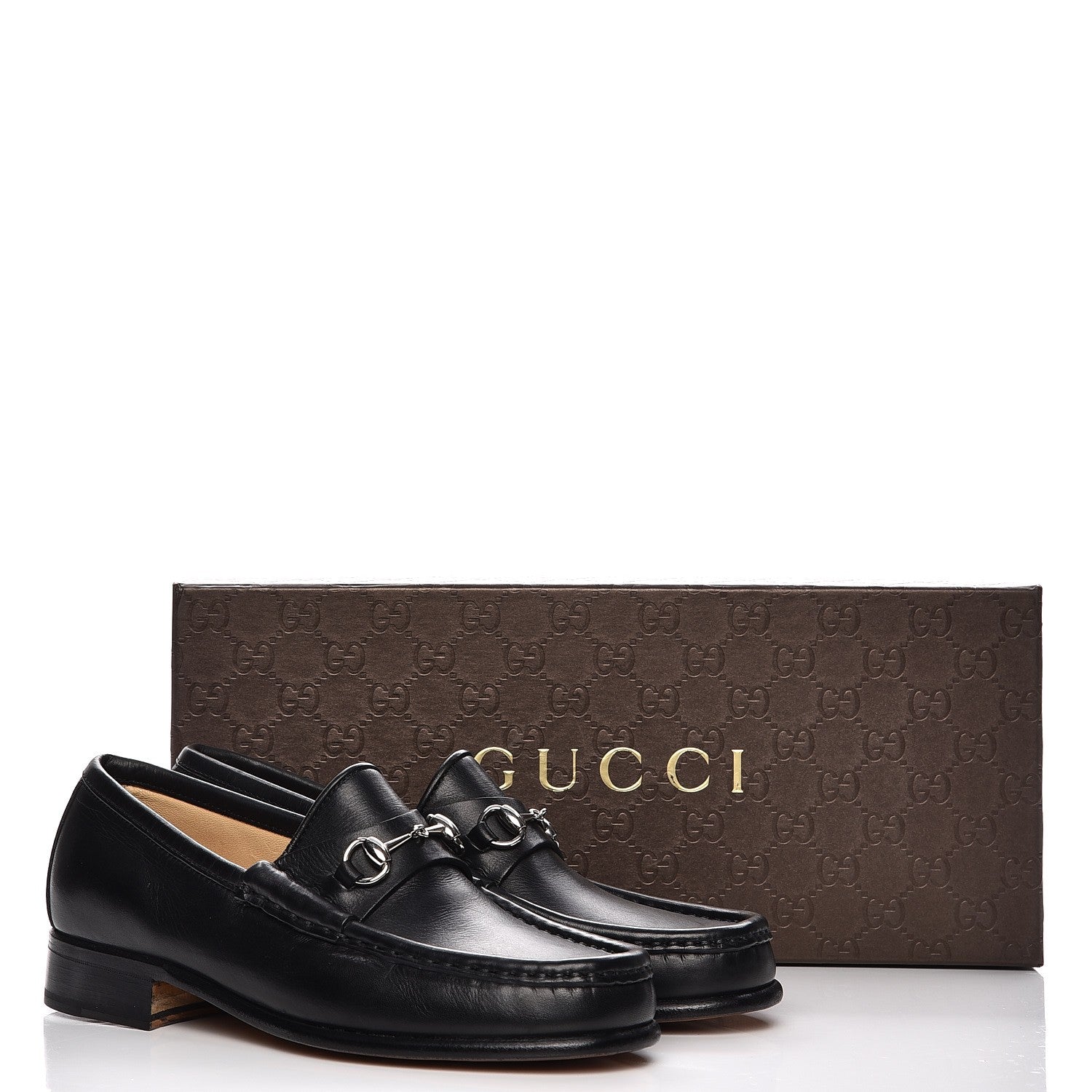 Gucci Calfskin Horsebit Loafers 35 Black 14 of 14