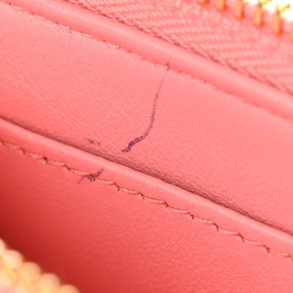 Christian Dior Calfskin Macrocannage Small Caro Daily Pouch Pink 6 of 11