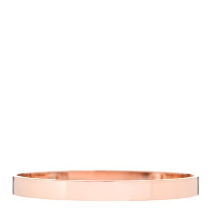Hermes 18K Rose Gold Diamond PM Collier De Chien Pave Bracelet SH 3 of 4