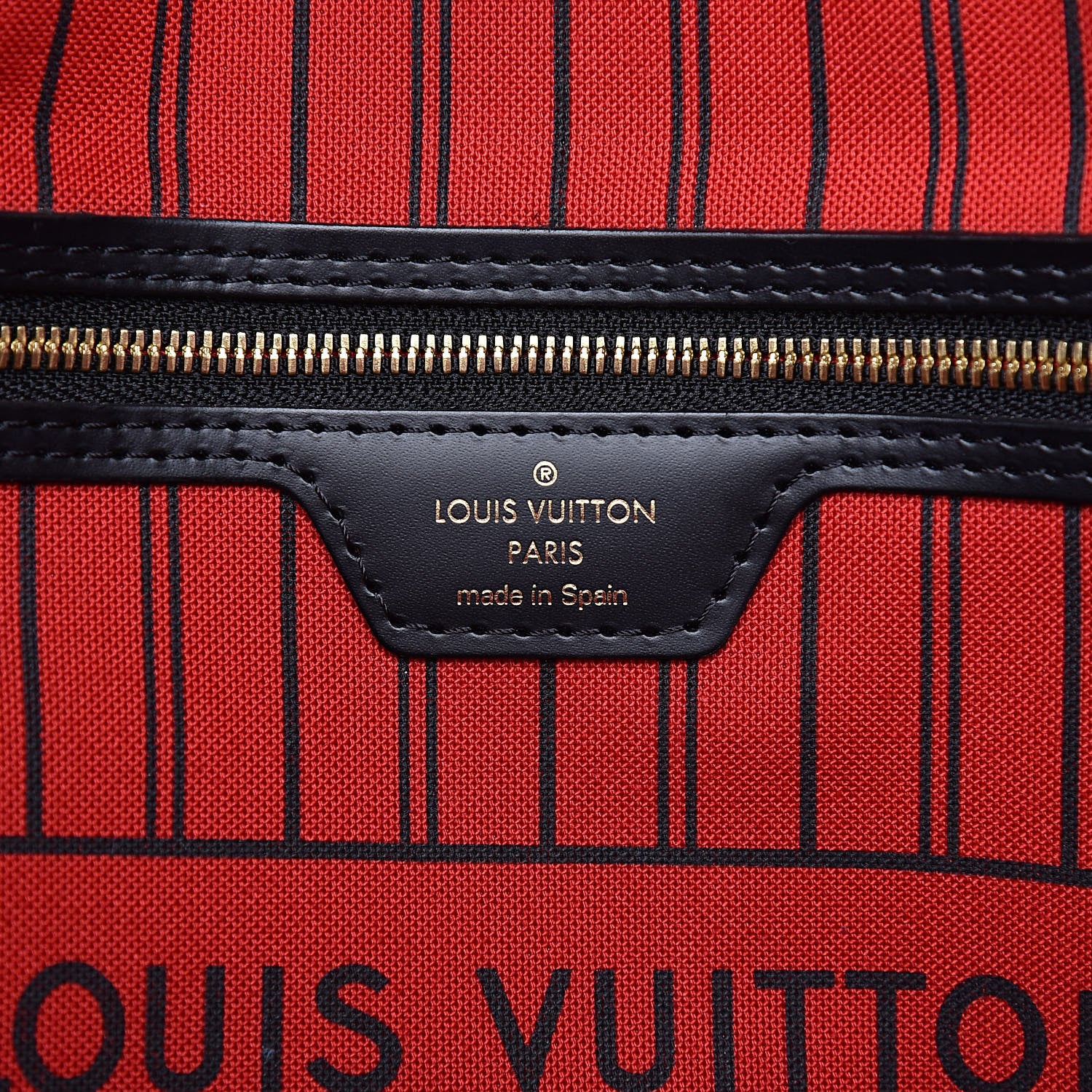 Louis Vuitton Monogram Kabuki Neverfull MM 7 of 9