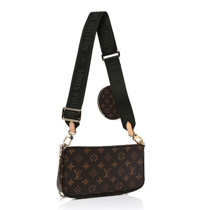 Louis Vuitton Monogram Multi Pochette Accessories Kaki 3 of 12