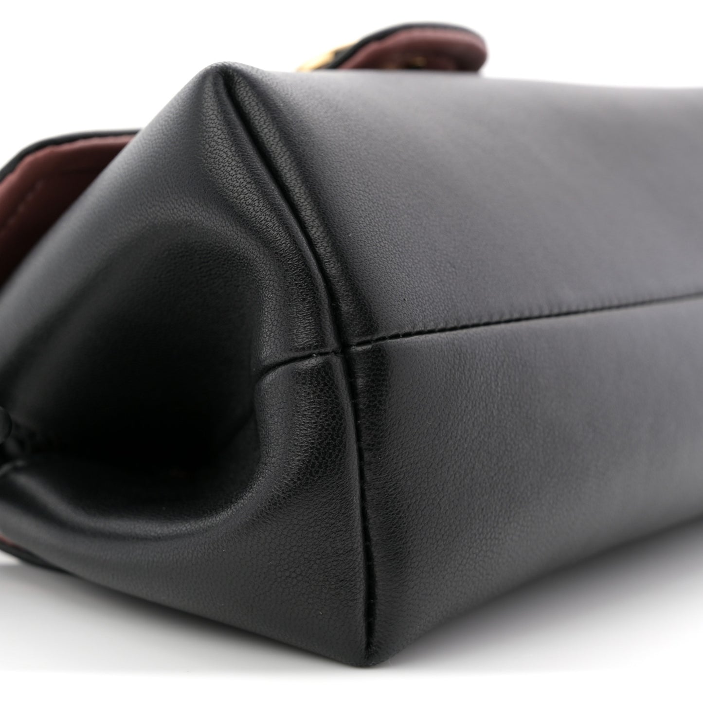 Lambskin Vlogo Mini Crossbody Bag Black