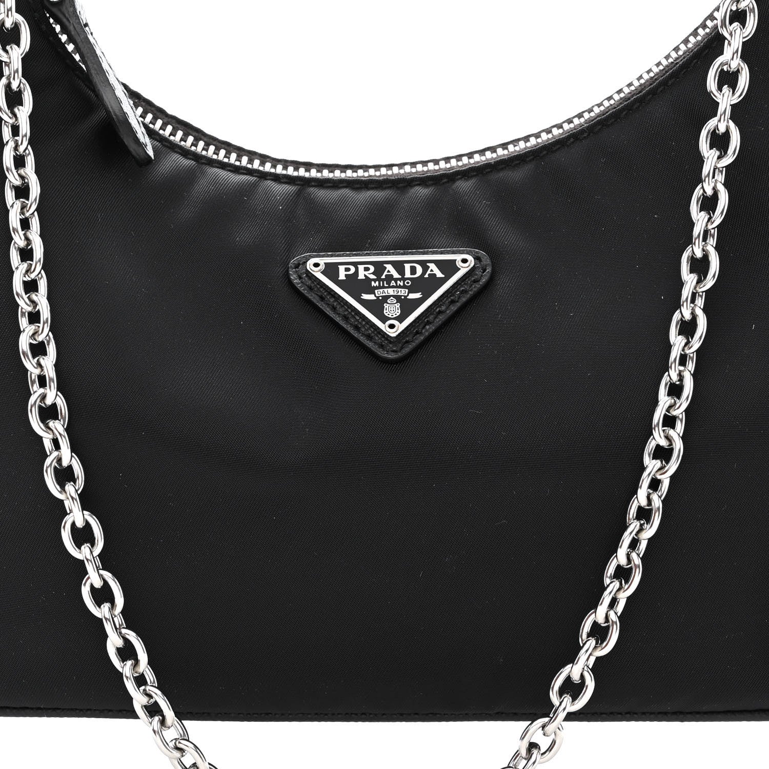 Prada Re-Nylon Saffiano Re-Edition 2005 Shoulder Bag Black 11 of 13