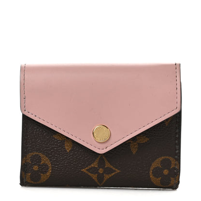 Louis Vuitton Monogram Zoe Wallet Rose Ballerine 1 of 7