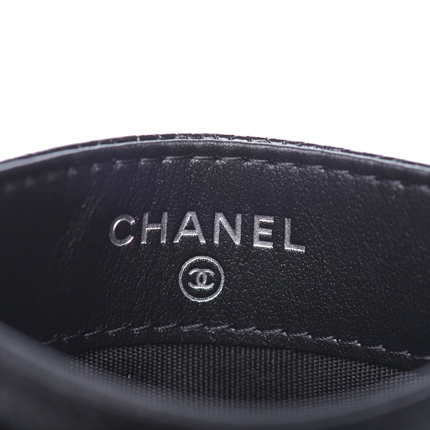 Chanel Caviar Quilted Incognito Card Holder Black 5 of 11