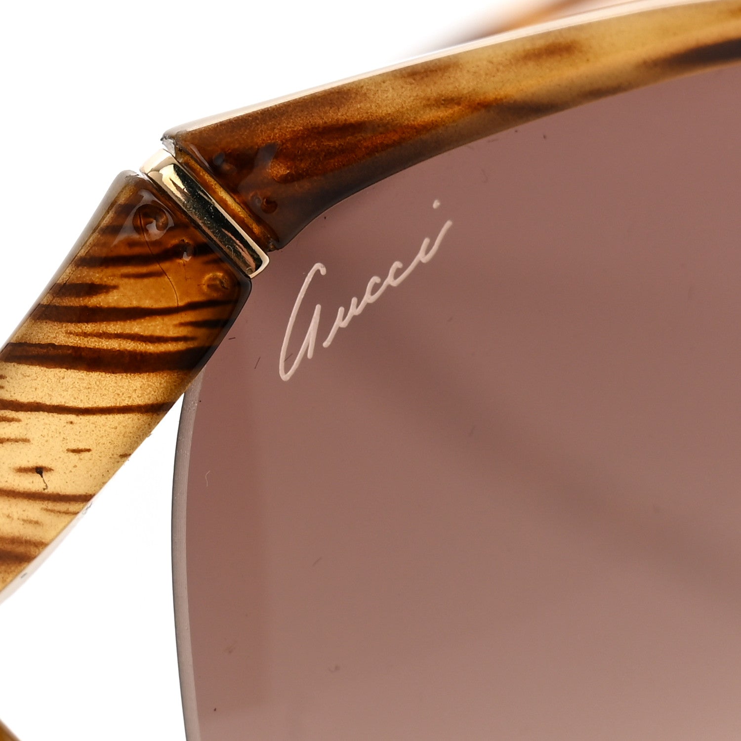 Gucci Bamboo Effect Sunglasses GG3508S Brown 7 of 8