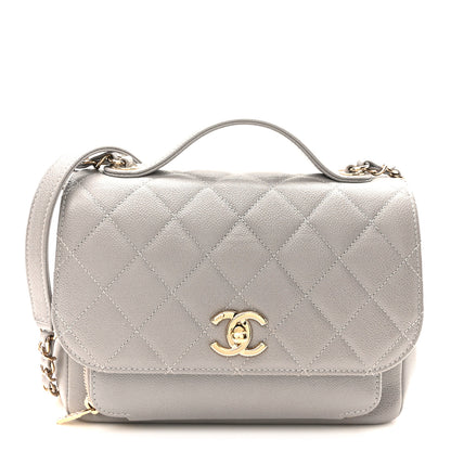 Chanel Caviar Quilted Medium Business Affinity Flap Grey 1 of 10