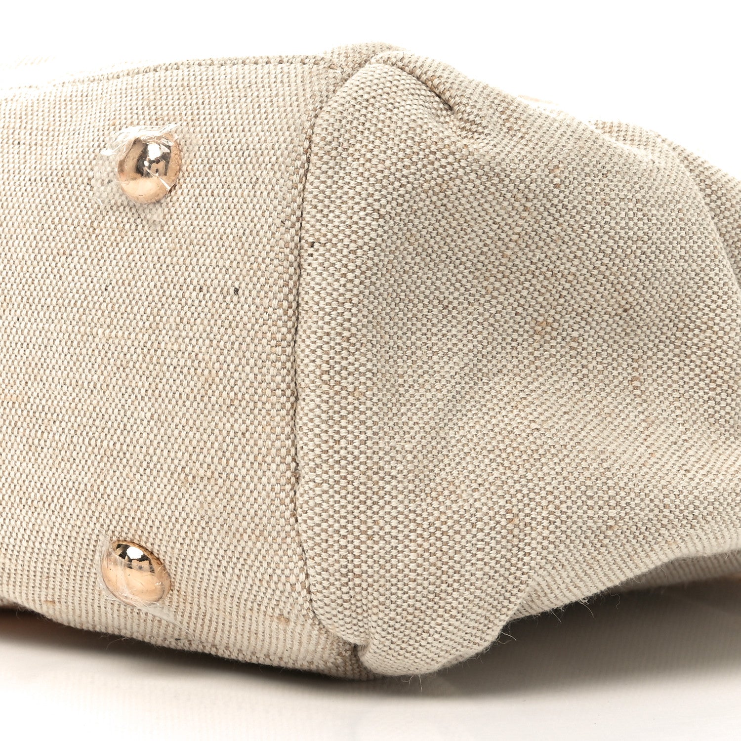 Chloe Canvas Denim Woody Diaper Bag Beige Pink 10 of 10