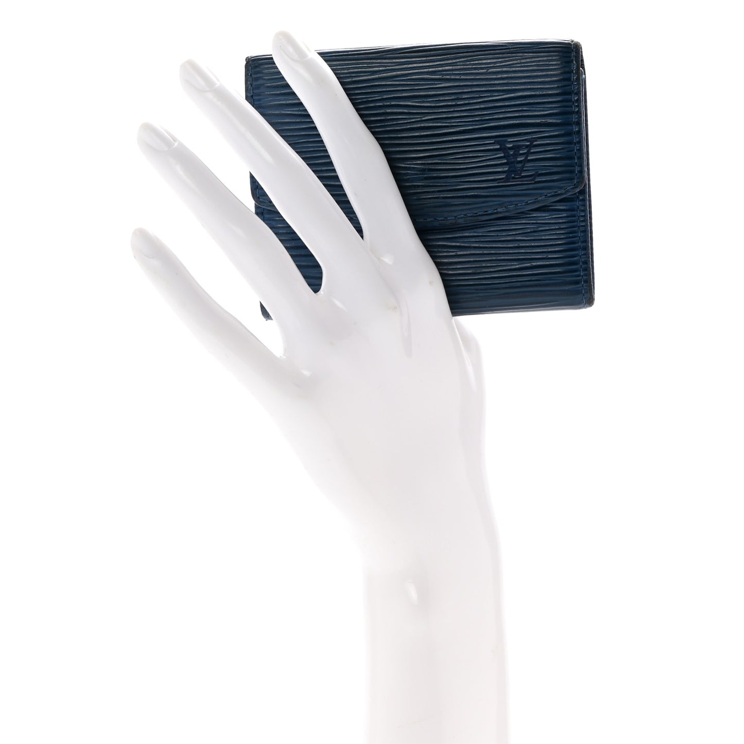 Epi Porte-Monnaie Simple Coin Purse Myrtille