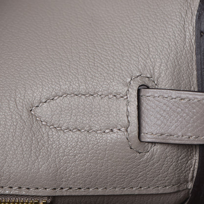 Hermes Epsom Birkin 35 Gris Asphalte 17 of 38