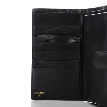 Chanel Caviar Timeless CC French Wallet Black 11 of 12