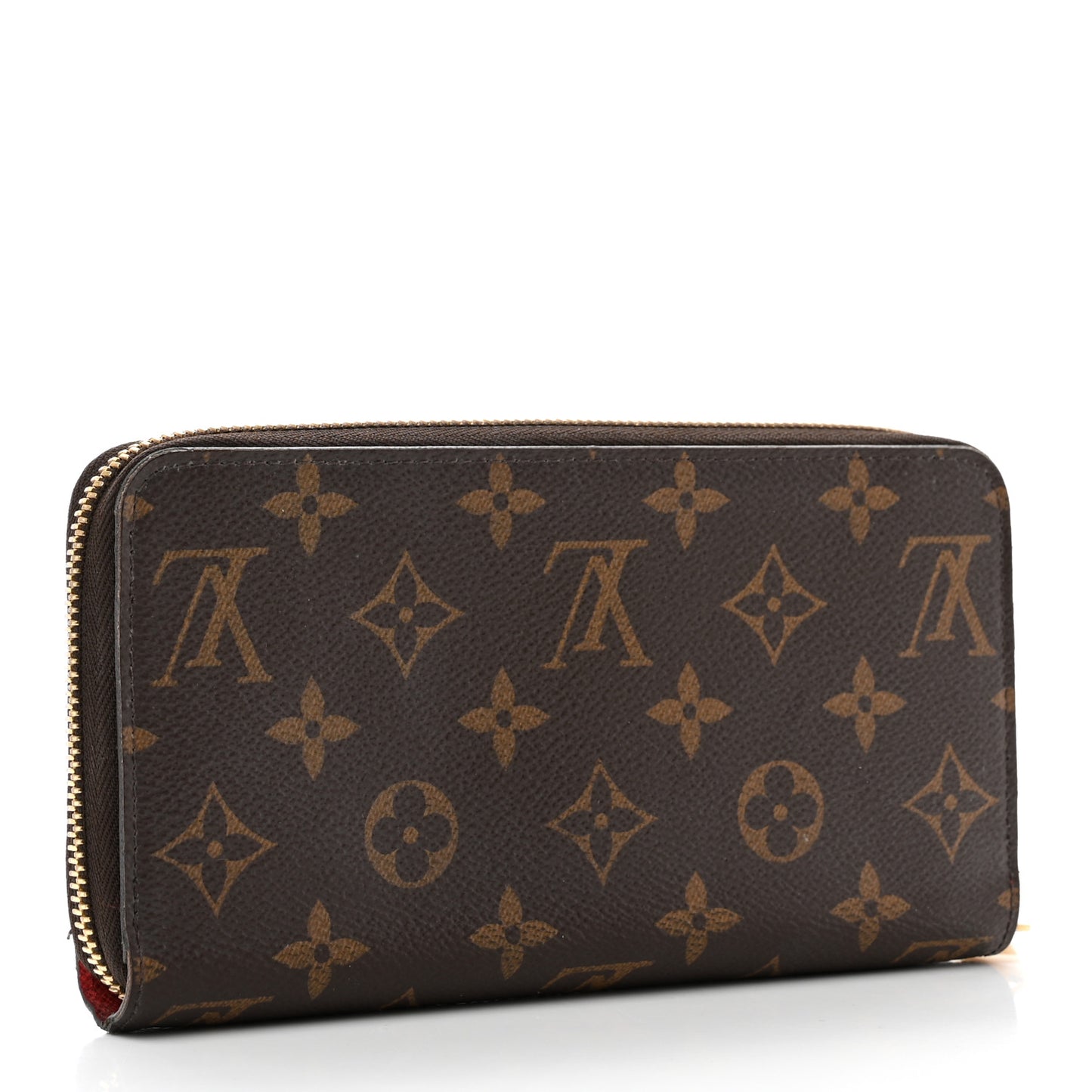 Monogram Zippy Wallet Coquelicot