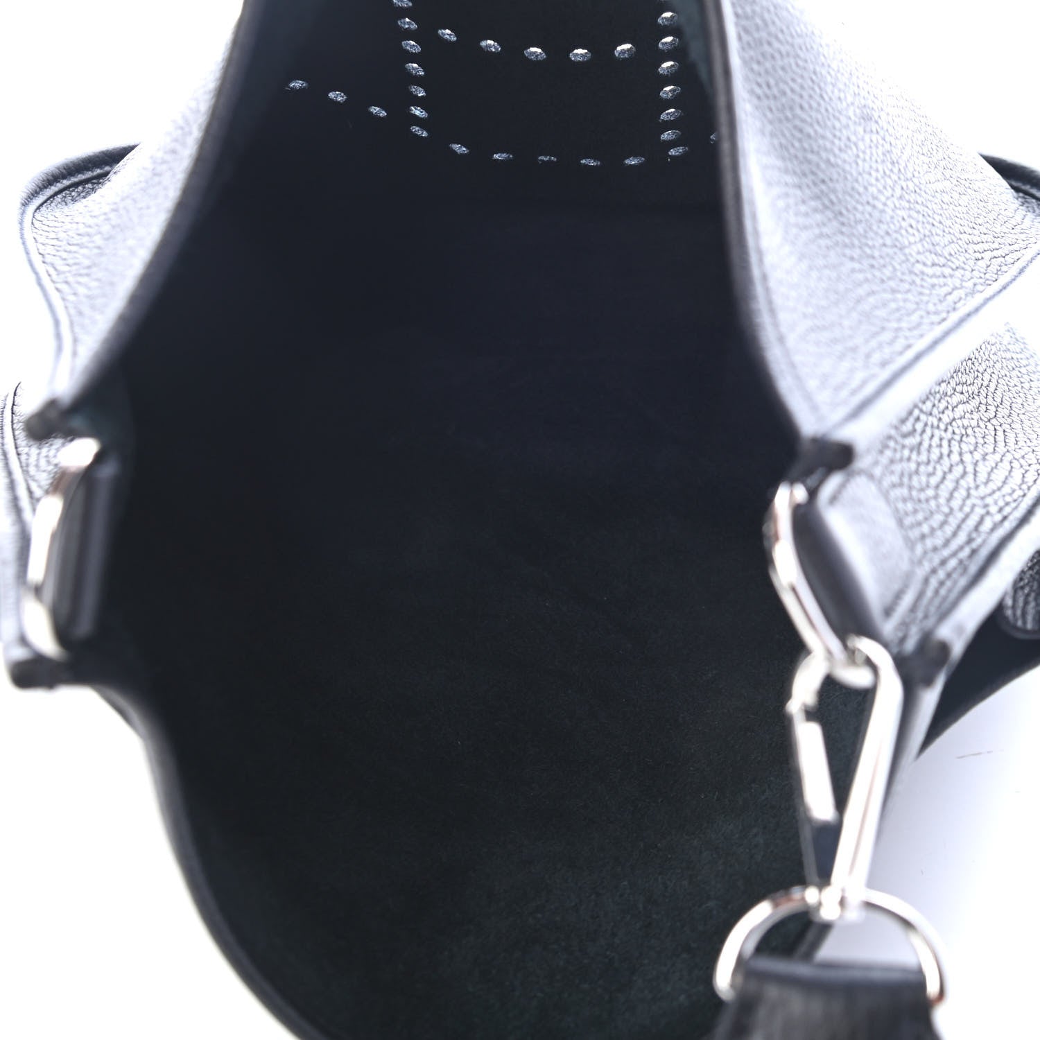 Hermes Taurillon Clemence Evelyne III PM Black 4 of 4