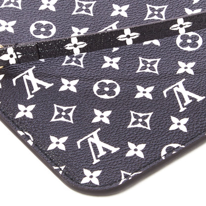 Louis Vuitton Monogram Giant Jungle Neverfull MM GM Pochette Black 5 of 7