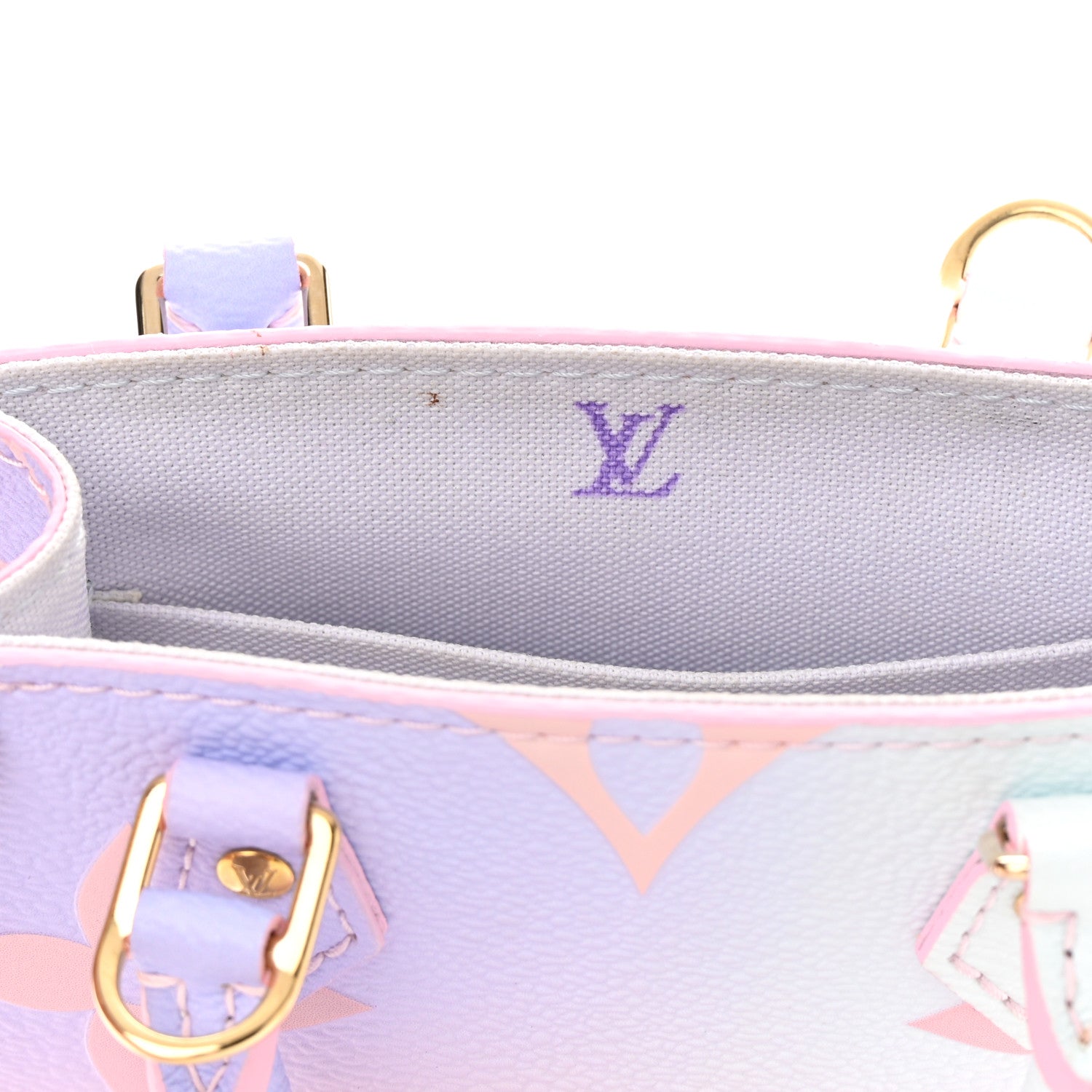 Louis Vuitton Monogram Giant Spring In The City Petit Sac Plat Sunrise Pastel 7 of 11