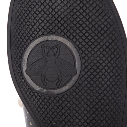 Gucci X SEGA Calfskin GUCCY Stars Mens Falacer Sneakers 7.5 Black 7 of 9