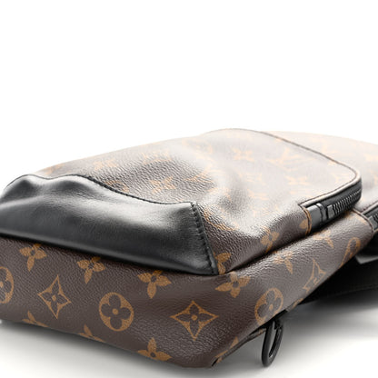 Louis Vuitton Monogram Macassar Avenue Sling Bag 9 of 10