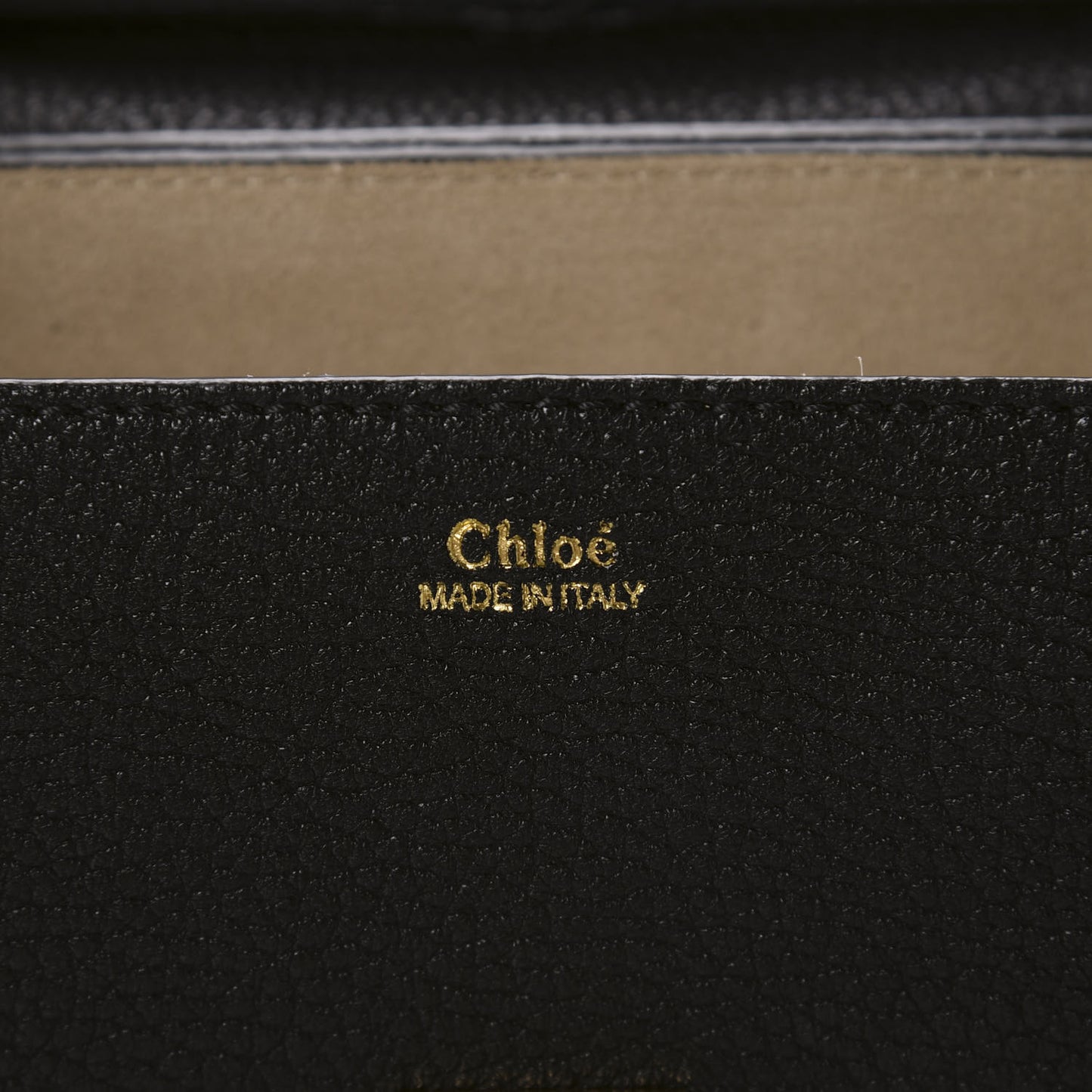 Grained Lambskin Drew Shoulder Bag Black