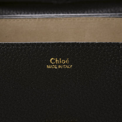 Chloe Grained Lambskin Drew Shoulder Bag Black 8 of 10