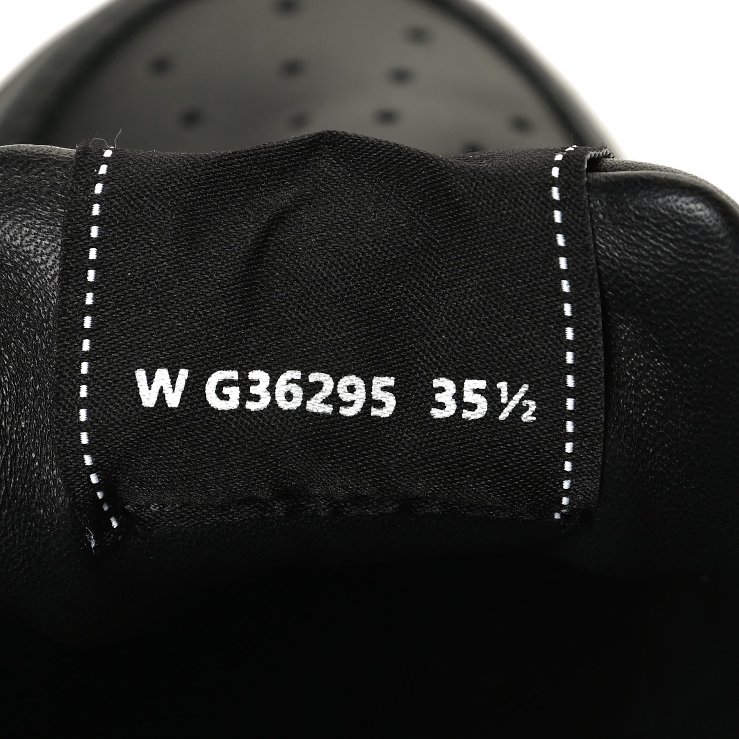 Chanel Calfskin Womens Logo Sneakers 35.5 Black 10 of 11