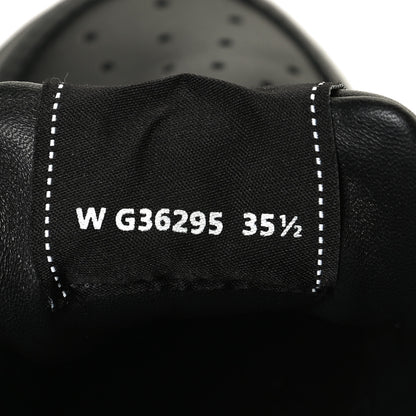Chanel Calfskin Womens Logo Sneakers 35.5 Black 10 of 11