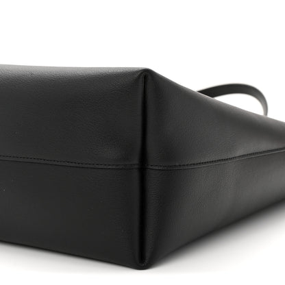 Saint Laurent Calfskin Large Shopping Tote Black 11 of 12
