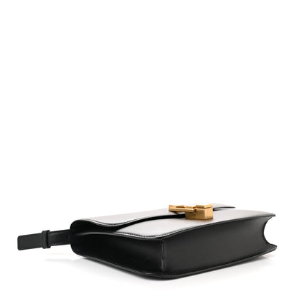 Saint Laurent Smooth Calfskin Le Carre Satchel Black 4 of 10