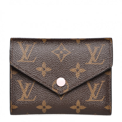 Louis Vuitton Monogram Victorine Wallet Rose Ballerine 1 of 6