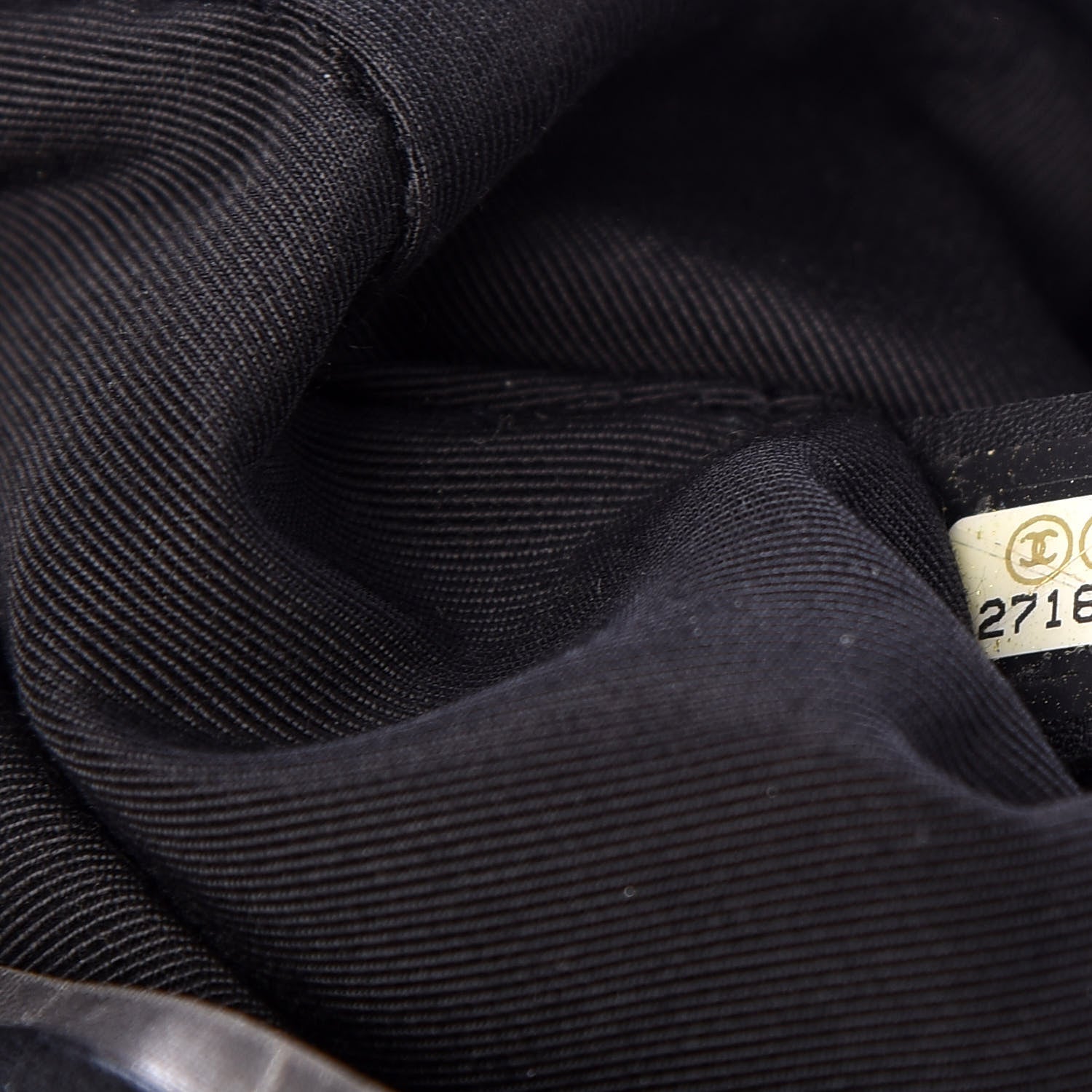 Chanel Coated Canvas Small Unlimited Clutch Dark Silver 7 of 7