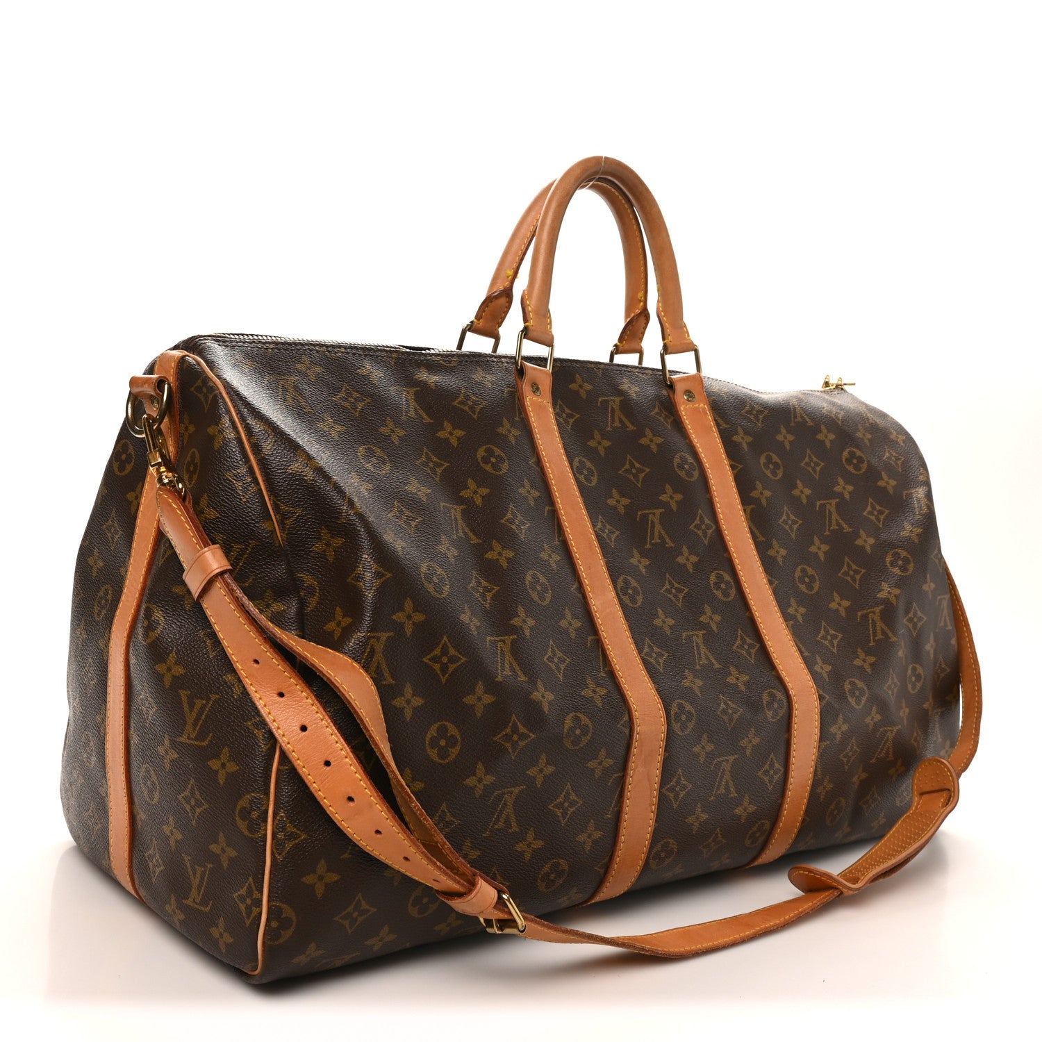 Louis Vuitton Monogram Keepall Bandouliere 55 2 of 12