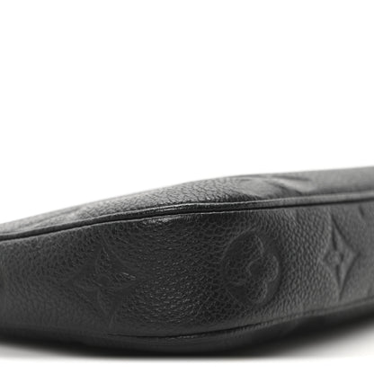 Louis Vuitton Empreinte Monogram Giant Multi Pochette Accessories Mini Pochette Black 9 of 10