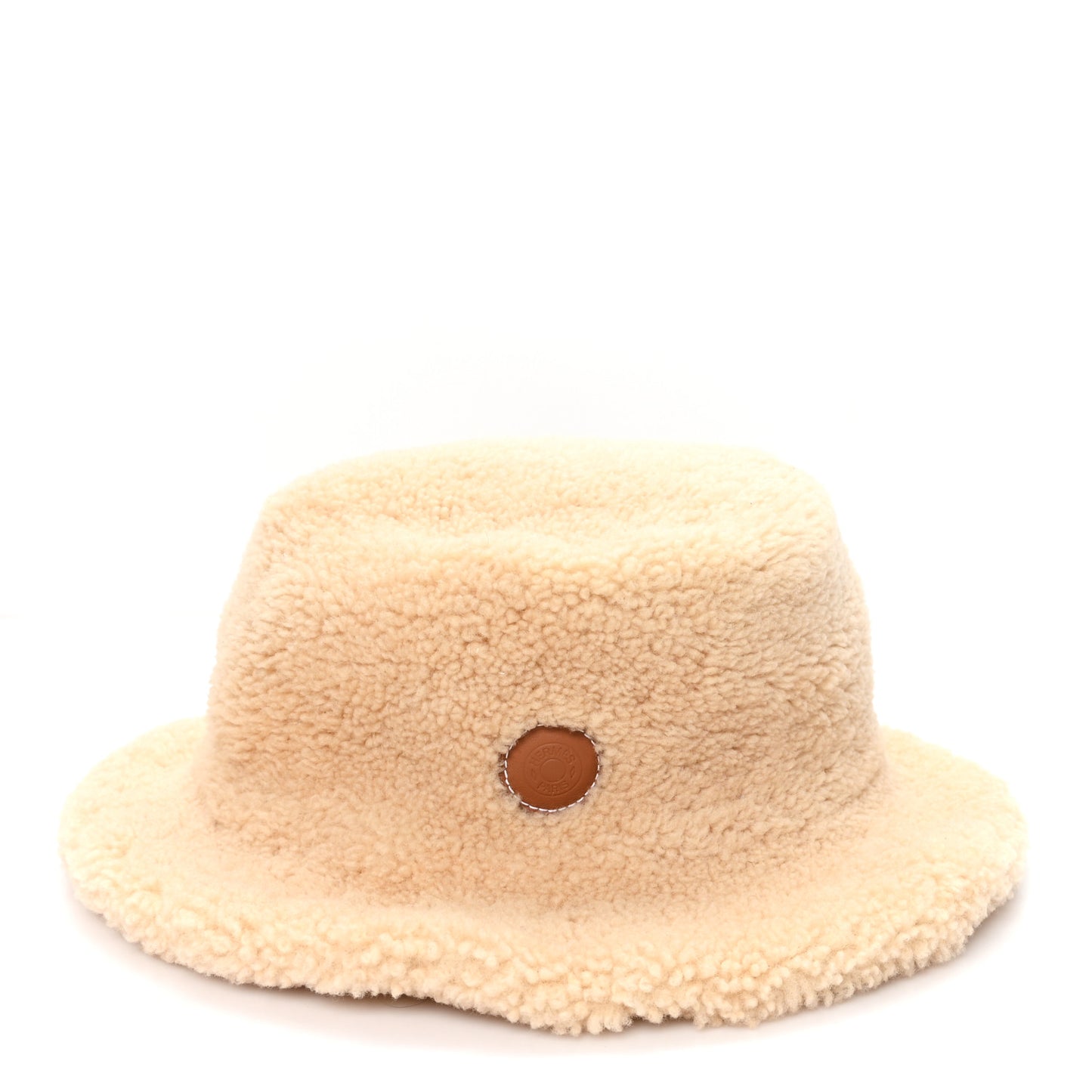 Shearling Womens Fauve Bucket Hat 57 Marron Tonka