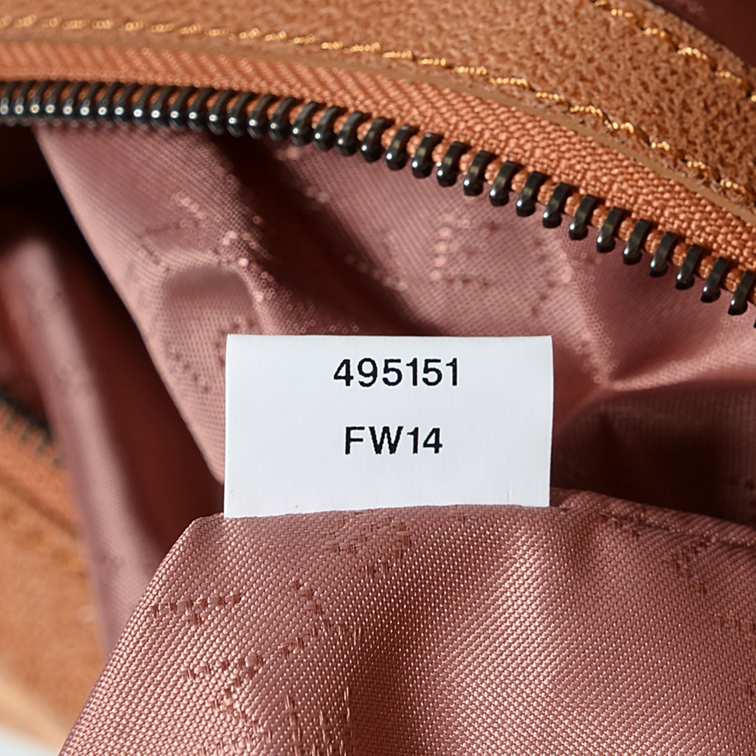 Stella McCartney Shaggy Deer Falabella Fold Over Tote Tan 8 of 8