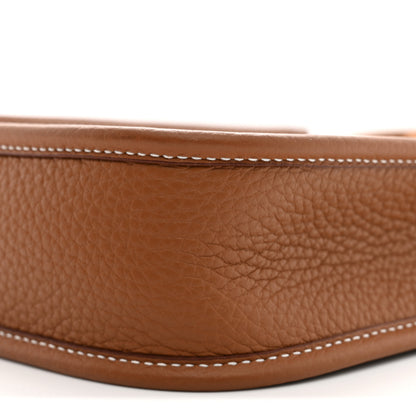 Hermes Taurillon Clemence Evelyne TPM Gold 10 of 11