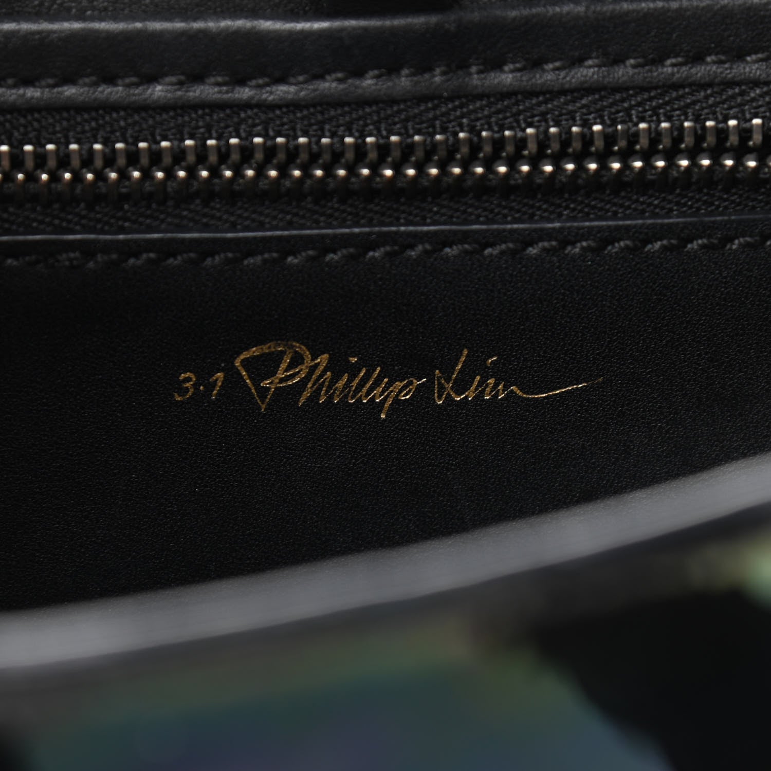 3.1 Phillip Lim Oil Slick Patent Mini Pashli Satchel Black 6 of 12
