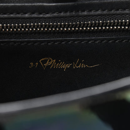 3.1 Phillip Lim Oil Slick Patent Mini Pashli Satchel Black 6 of 12